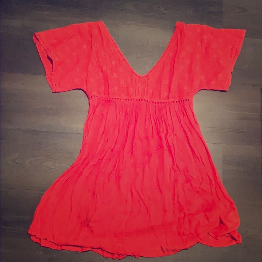 Free people coral dress